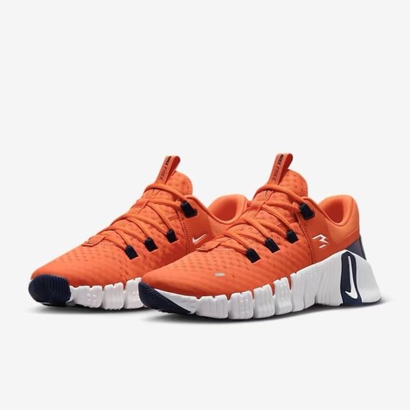 Nike Free Metcon 'Russell Wilson' Orange Navy Men's Shoes Size